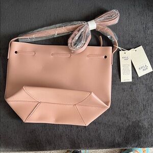 Kayla + Ava Blush Pink Women's Crossbody Bag NWT
